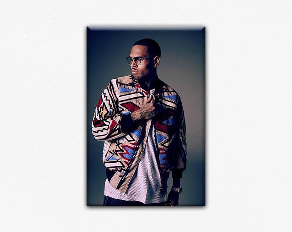 Chris Brown Canvas Print #1