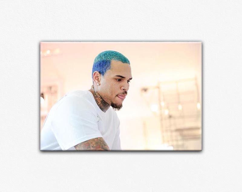 Chris Brown Canvas Print #2