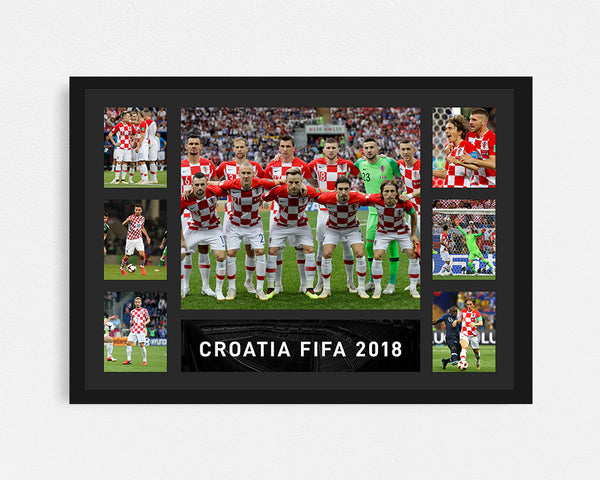Croatia FIFA 2018 - Tribute Frame
