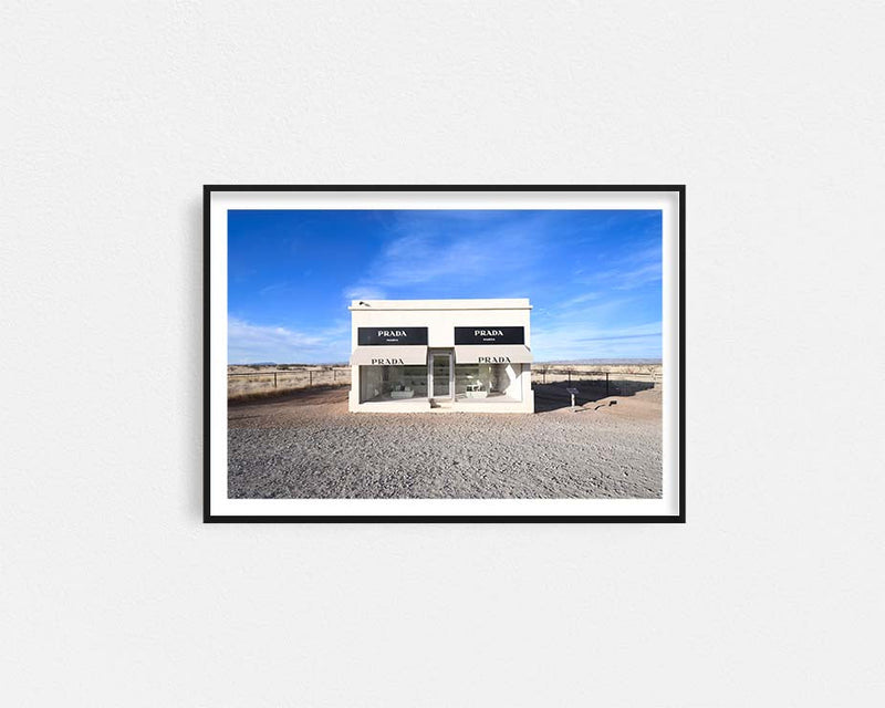 Desert Prada Store Framed Wall Art