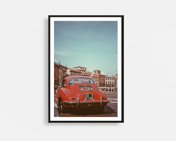 Vintage Porsche Framed Wall Art