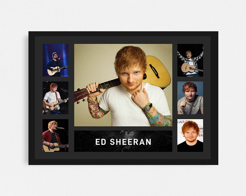 Ed Sheeran - Tribute Frame