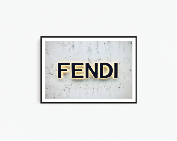 Fendi Framed Wall Art