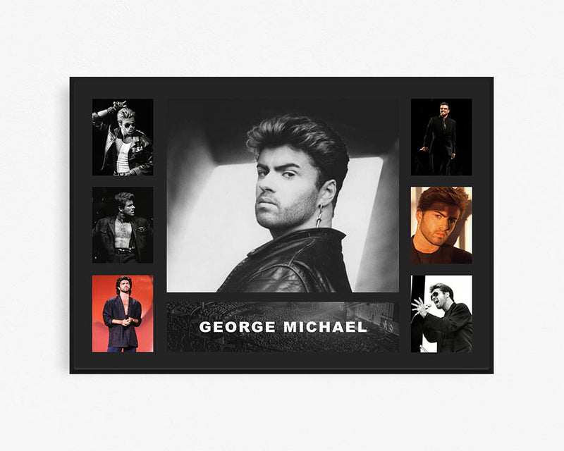 George Michael - Tribute Frame