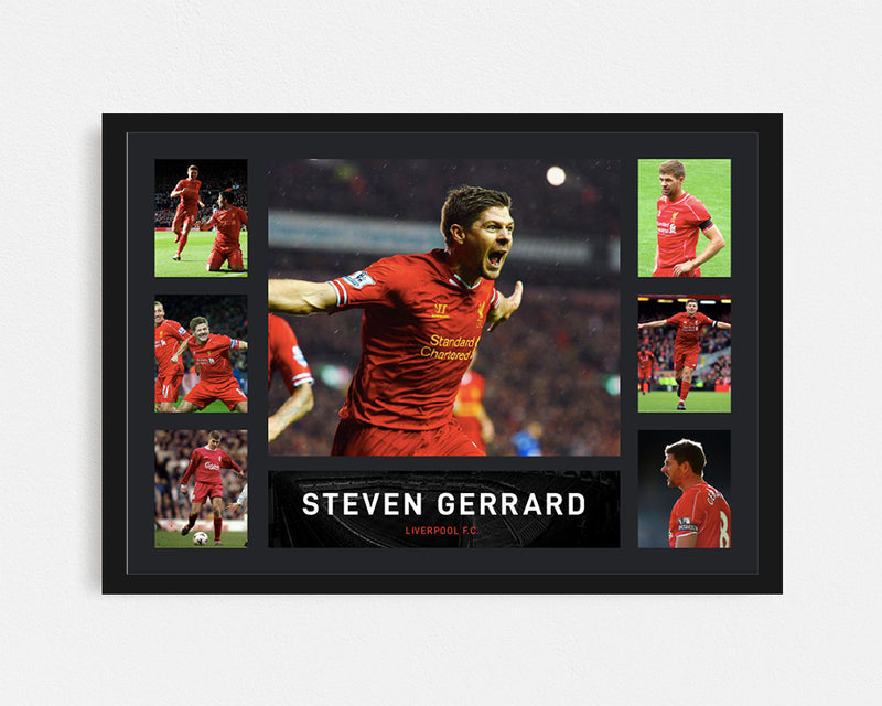 Steven Gerrard - Tribute Frame