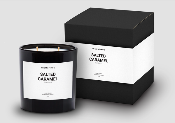 Salted Caramel Premium Scented Candle