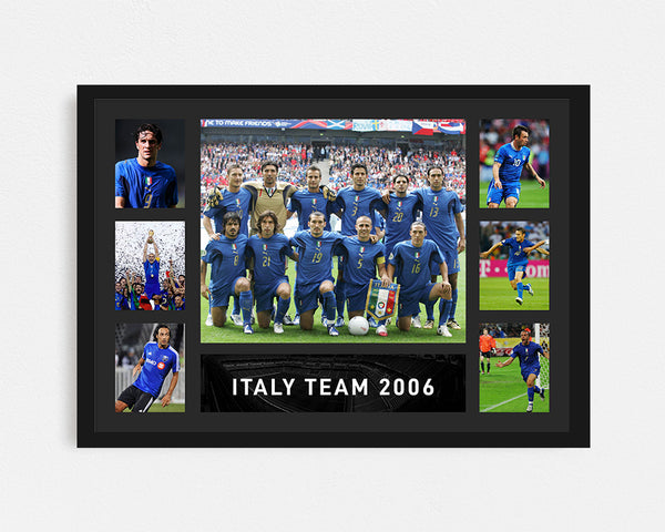 Italy Team 2006 - Tribute Frame