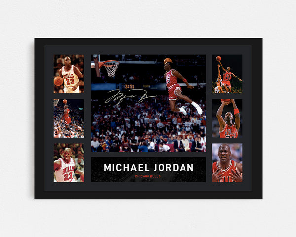 Michael Jordan - Tribute Frame