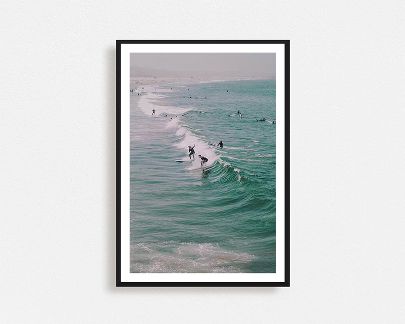 Surfers Point Framed Wall Art