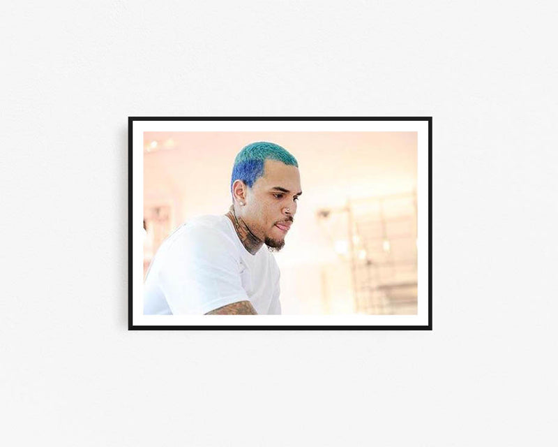 Chris Brown Framed Wall Art #2