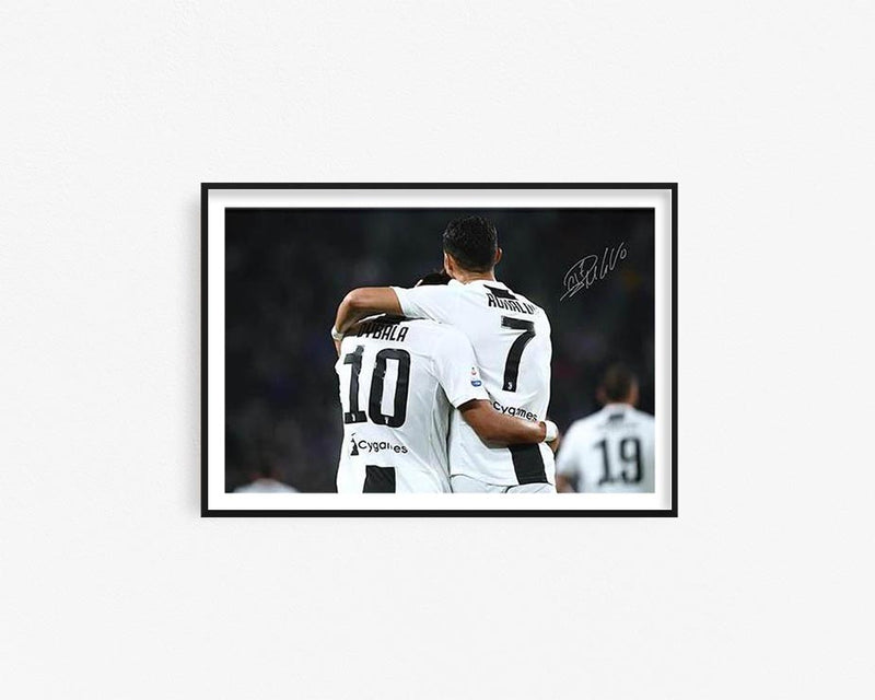 Cristiano Ronaldo - Juventus Framed Wall Art