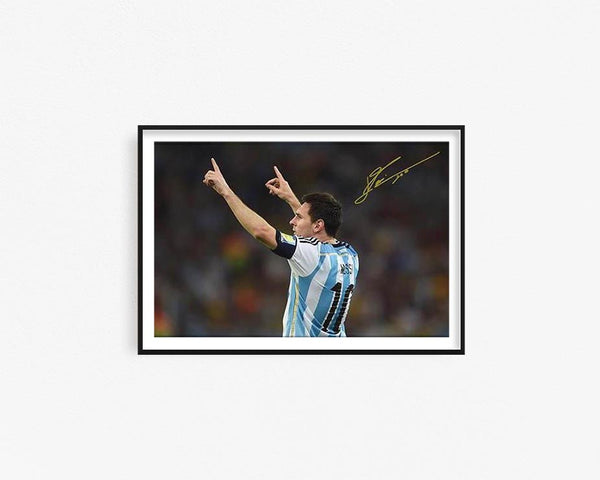 Lionel Messi - Argentina Framed Wall Art