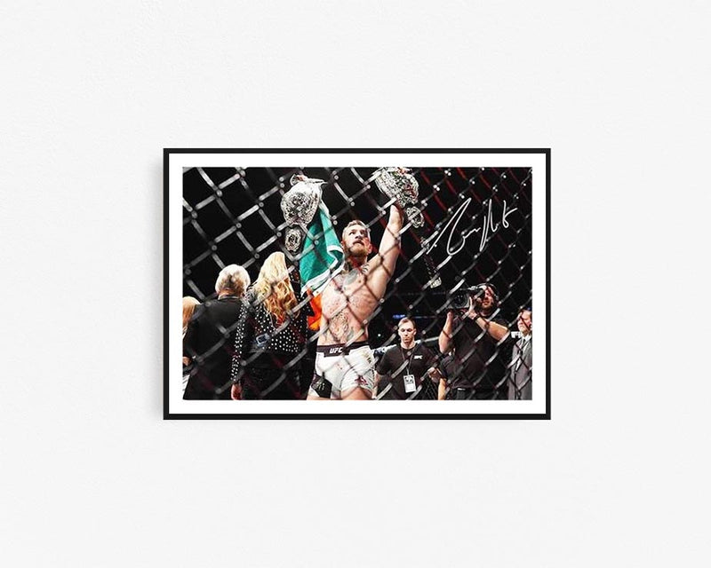 Conor McGregor Notorious Framed Wall Art
