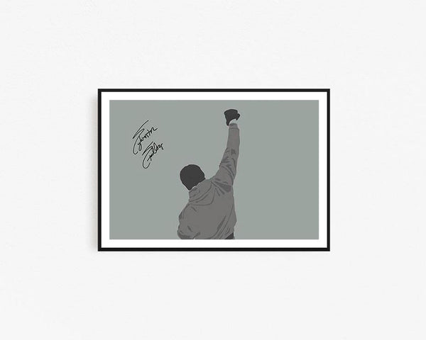 Rocky Balboa - Sylvester Stallone Framed Wall Art