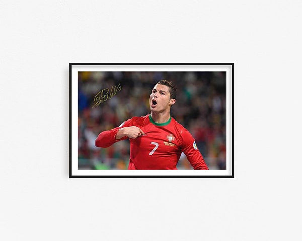 Cristiano Ronaldo - Portugal Framed Wall Art