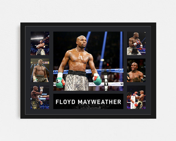 Floyd Mayweather - Tribute Frame