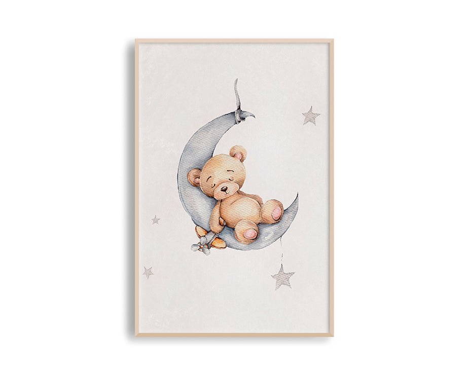 Poster Hub - Sleeping Teddy