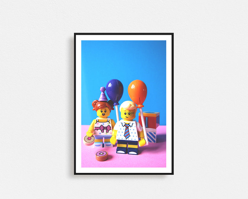 Party Time Framed Wall Art