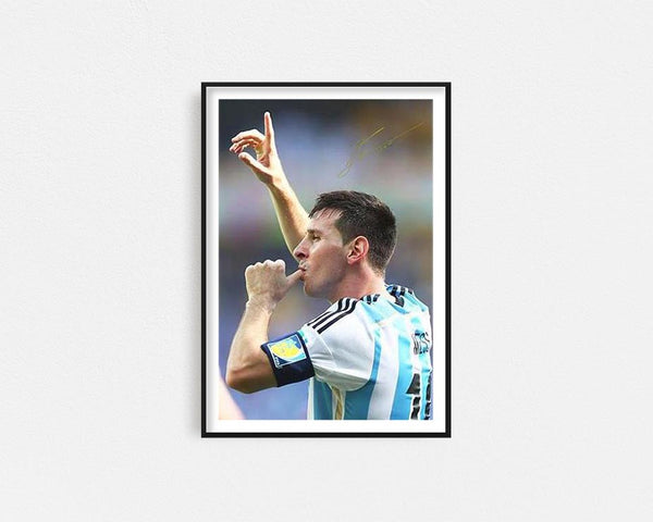 Lionel Messi - Argentina Framed Wall Art