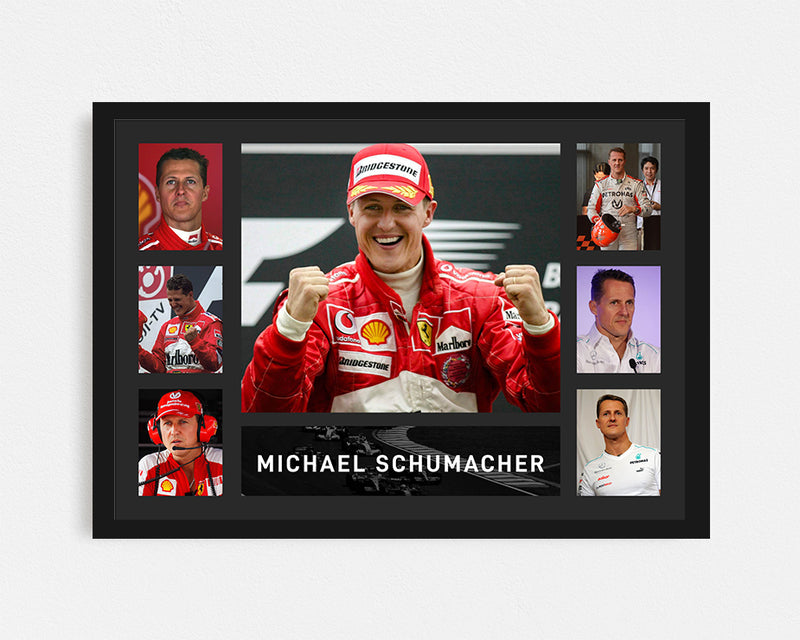 Michael Schumacher - Tribute Frame