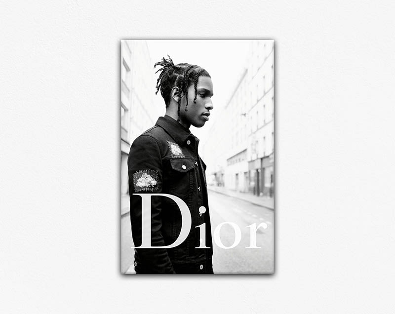 ASAP Rocky ( Dior 2 ) A$AP Canvas Print