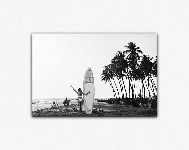 Chanel Surfboard 2 Art Print by Arteve Gallery - Fy