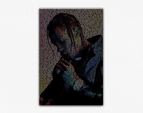 Travis Scott Typography Frame