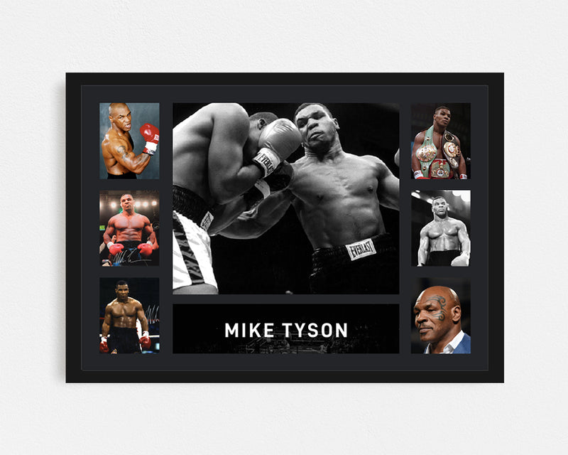 Mike Tyson - Tribute Frame