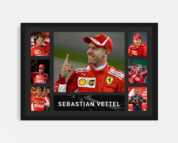 Sebastian Vettel - Tribute Frame